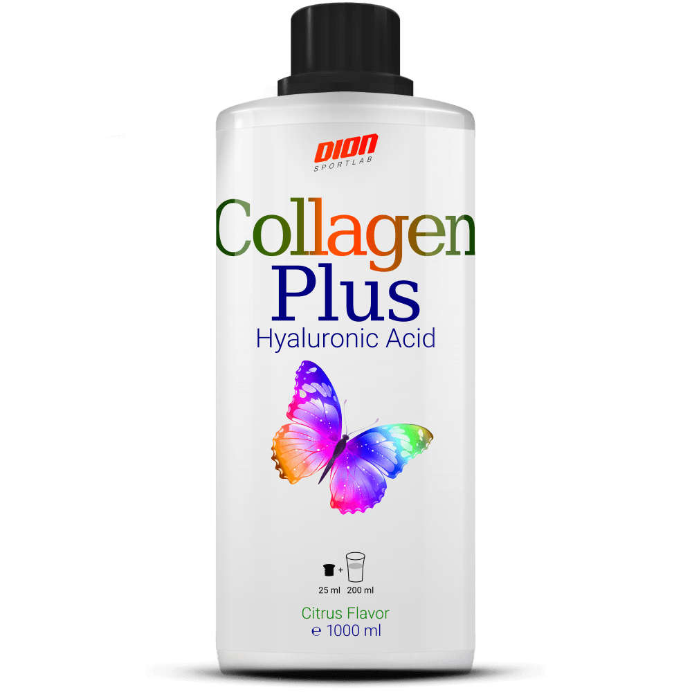 DION SPORTLAB COLLAGEN Plus, Citrusų (Apelsinų ir Žaliųjų citrinų) sk.,1000 ml