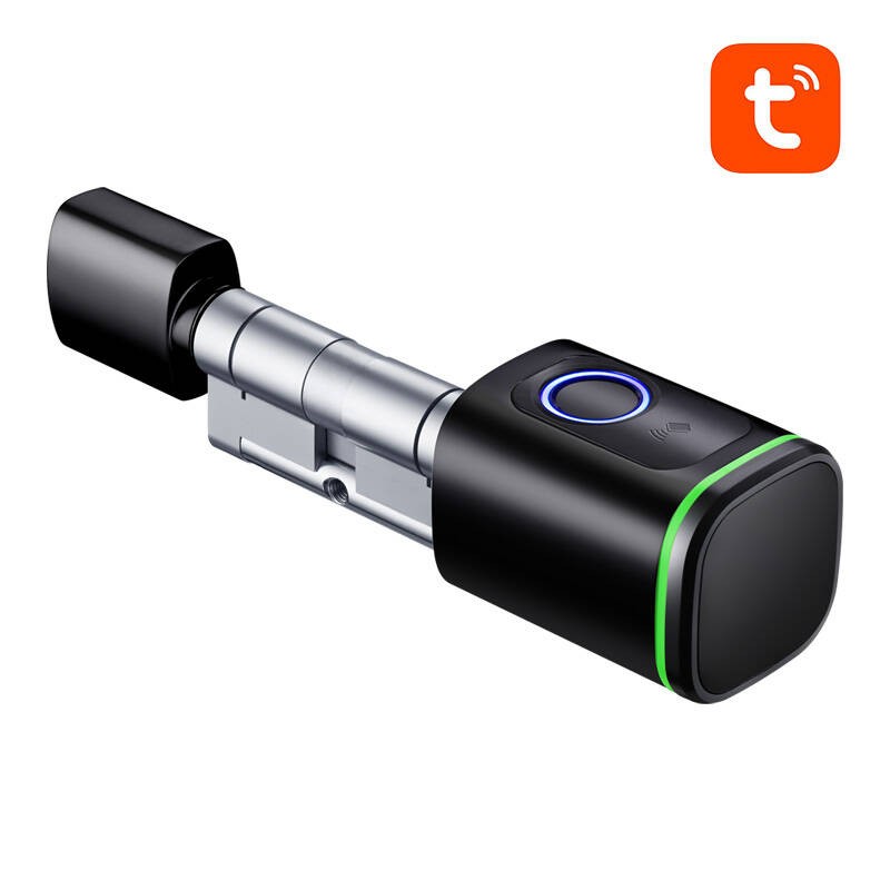 Skaitmeninis spynos cilindras "Avatto SDL-S1-B90" 90 mm, juodas