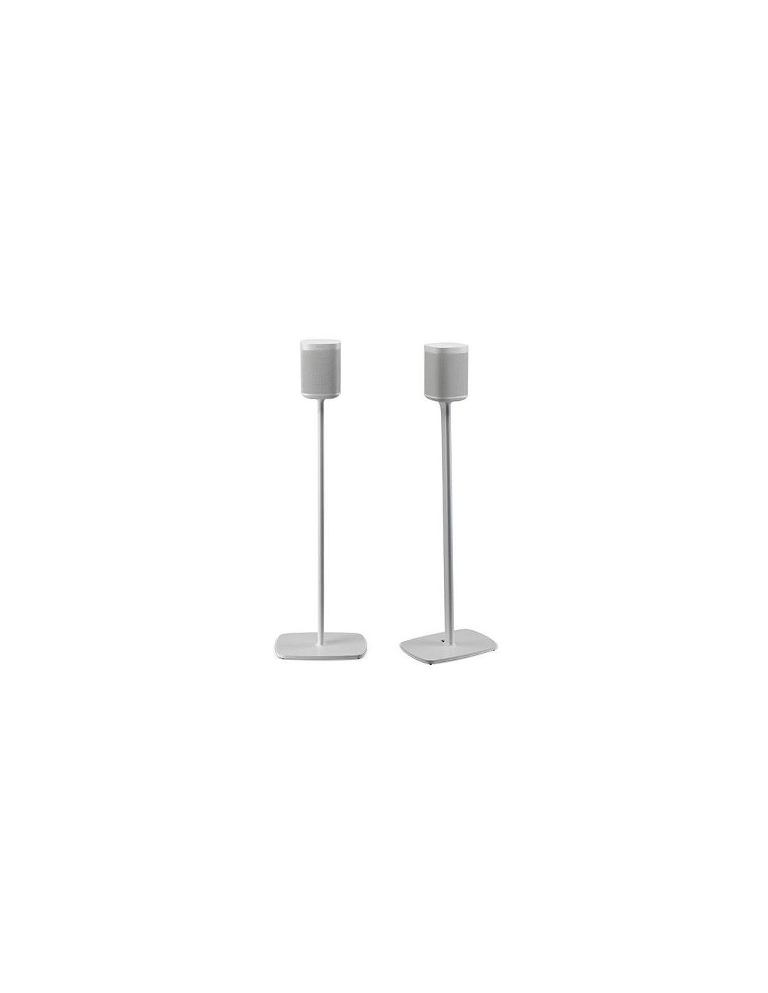 FLEXSON FLOOR STANDS FOR SONOS ONE, ONE SL AND PLAY:1, WHITE