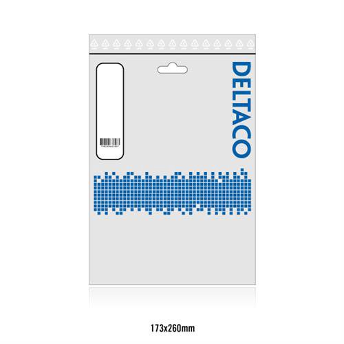 DELTACO extension cable DB9ha-ho 3mContact (other end) 9 pin D-Sub (DB-9) - femaleConnector 9 pin