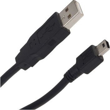 Kabelis USB – USB mini, 1.5m