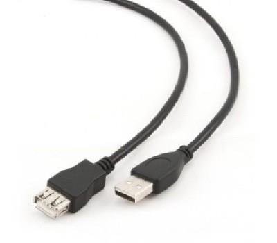 Kabelis-ilgintuvas GEMBIRD USB 2.0, Type A M - Type A F, 1.8m