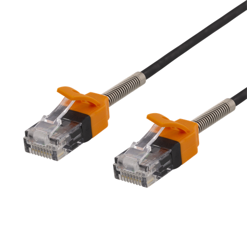 Kabelis DELTACO GAMING GAM-037 Cat6a, U/UTP, 3m, 500MHz, juodas