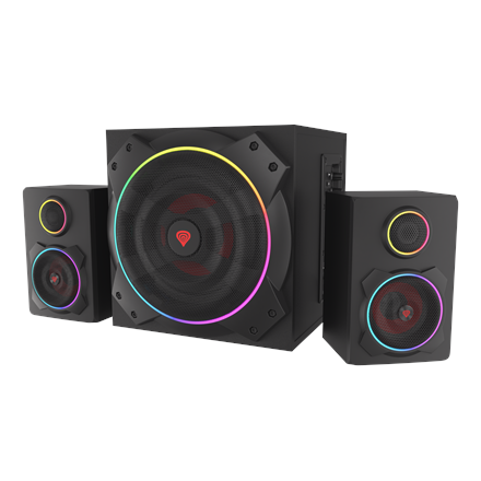 Genesis | Helium 800BT | Bluetooth | Black | Computer Speakers | Wireless connection|NCS-1772