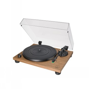 AUDIO-TECHNICA MANUAL BELT DRIVE WOOD BASE TURNTABLE|AT-LPW40WN