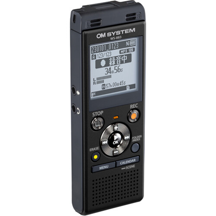 Olympus | Digital Voice Recorder | WS-883 | Black | MP3 playback|V420340BE000