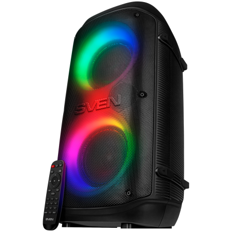 Speaker SVEN PS-800, black (100W, TWS, Bluetooth, FM, USB, microSD, LED-display, 4400mA*h)|SV-021511