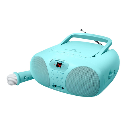 Muse | Portable Sing-A-Long Radio CD Player | MD-203 KB | AUX in | CD player | FM radio|MD-203 KB