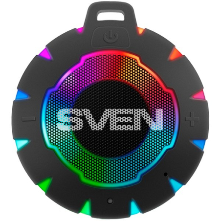 SVEN PS-95 7W; RGB running lighting; Waterproof (IPx7); TWS|SV-019792