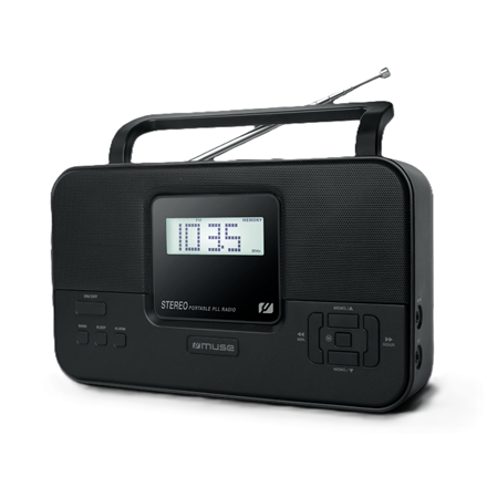 Muse Stereo Portable Radio | M-087 MB PLL | AUX in | FM radio | Headphone out|M-087 MB