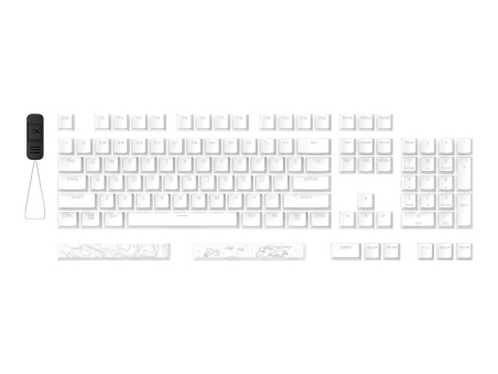 HP HyperX WHT Pudding Keycaps 2-US|7G8K2AA#ABA