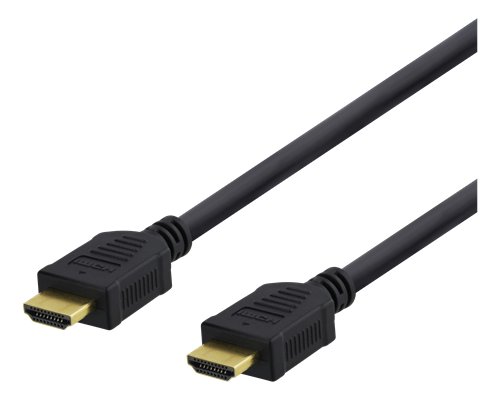 DELTACO didelės spartos HDMI kabelis, 15 m, Ethernet, 4K UHD, juodas / HDMI-1080D