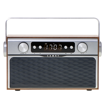 Camry | Bluetooth Radio | CR 1183 | 16 W | AUX in | Wooden|CR 1183