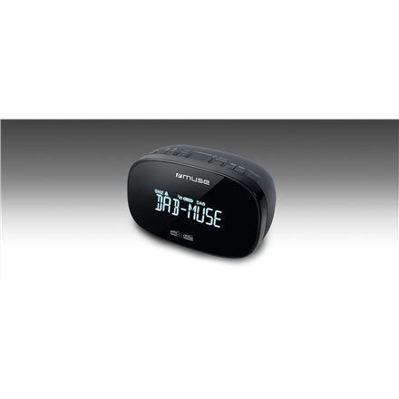 Muse | DAB+/FM Dual Alarm Clock Radio | M-150 CDB | Alarm function | AUX in | Black|M-150CDB