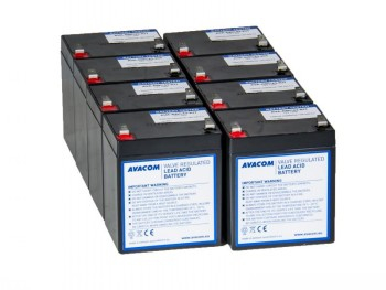 AVACOM BATTERY KIT FOR RENOVATION RBC43 (8PCS OF BATTERIES)|AVA-RBC43-KIT
