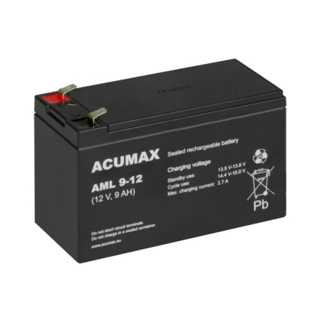 BATTERY 12V 9AH C20/AML9-12T2 EMU|AML9-12T2