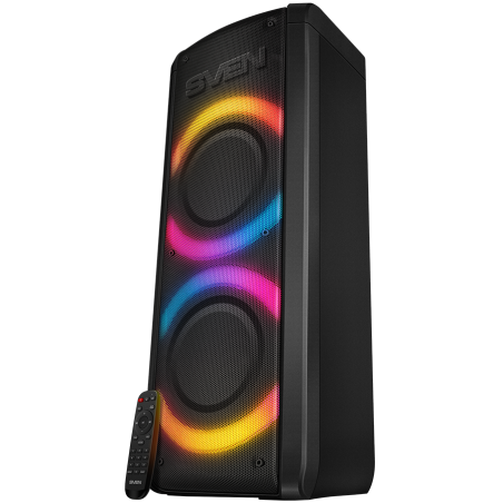 Speaker SVEN PS-710, black (100W, TWS, Bluetooth, FM, USB, microSD, LED-display, 4400mA*h)|SV-021696