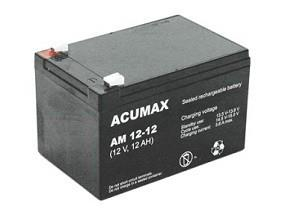 BATTERY 12V 12AH VRLA/AM12-12 ACUMAX EMU|AM12-12