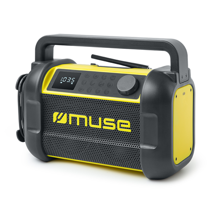 Muse | M-928 BTY | Radio Speaker | Waterproof | Bluetooth | Black/Yellow | Portable | Wireless connection|M-928 BTY