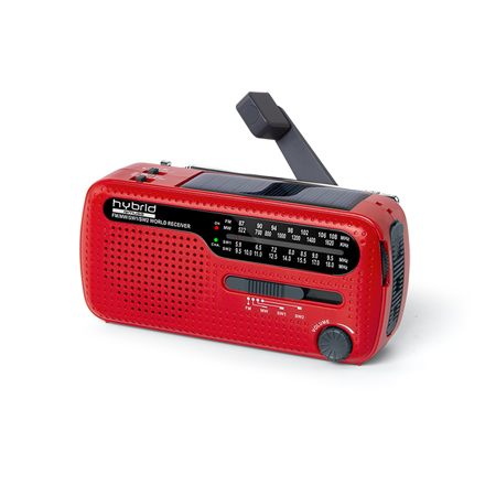 Muse | Self-Powered Radio | MH-07RED | Red|MH-07RED