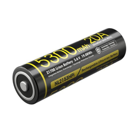 BATTERY RECH. LI-ION 3.6V/NL2153HPI(5300MAH) NITECORE|NL2153HPI(5300MAH)