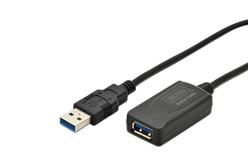 Kabelis Digitus  USB 3.0 Active Extension Cable  DA-73104