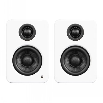 KANTO AUDIO 3" DRIVER - POWERED SPEAKERS WITH USB DAC AND 3.5MM AUX - MATTE WHITE (INCL. TYPE C & G POWER CORDS)|YU2MW-CG