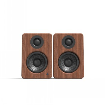 KANTO AUDIO 3" DRIVER - POWERED SPEAKERS WITH USB DAC AND 3.5MM AUX - WALNUT (INCL. TYPE C & G POWER CORDS)|YU2WALNUT-CG