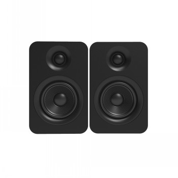 KANTO AUDIO PAIR - PASSIVE SPEAKERS WITH 1" SILK DOME TWEETER AND 4" KEVLAR WOOFER - BLACK|YUP4