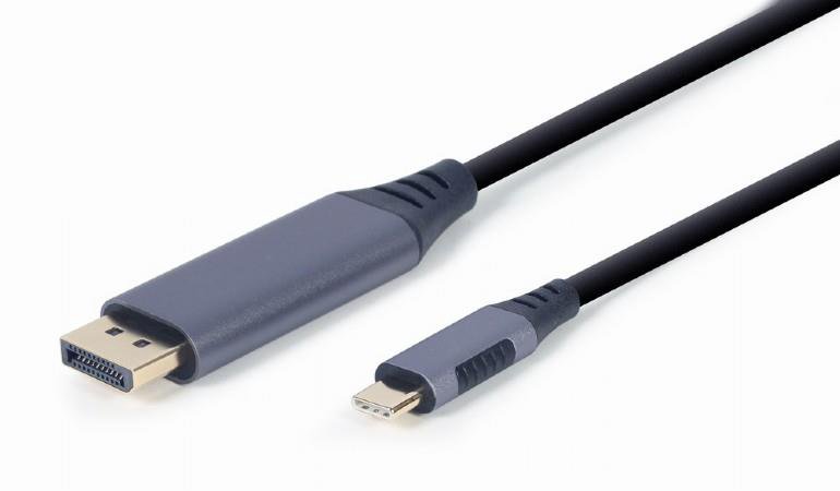 Kabelis GEMBIRD CC-USB3C-DPF-01-6 USB Type-C to DisplayPort 1.8m