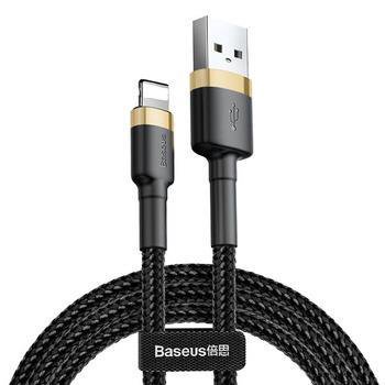 CABLE LIGHTNING TO USB 3M/GOLD/BLACK CALKLF-RV1 BASEUS