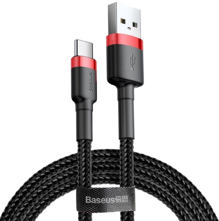 CABLE USB TO USB-C 2M/RED/BLACK CATKLF-AL91 BASEUS