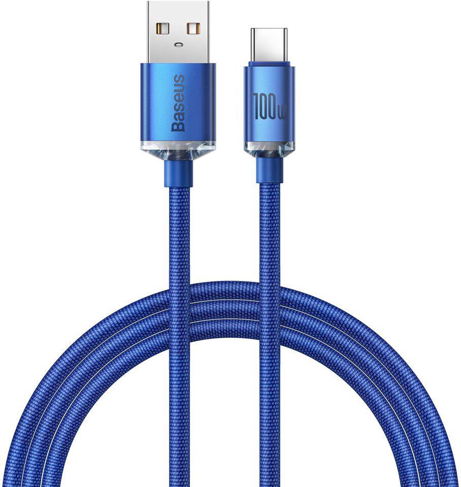 CABLE USB4 TO USB-C 1.2M 100W/BLUE CAJY000403 BASEUS
