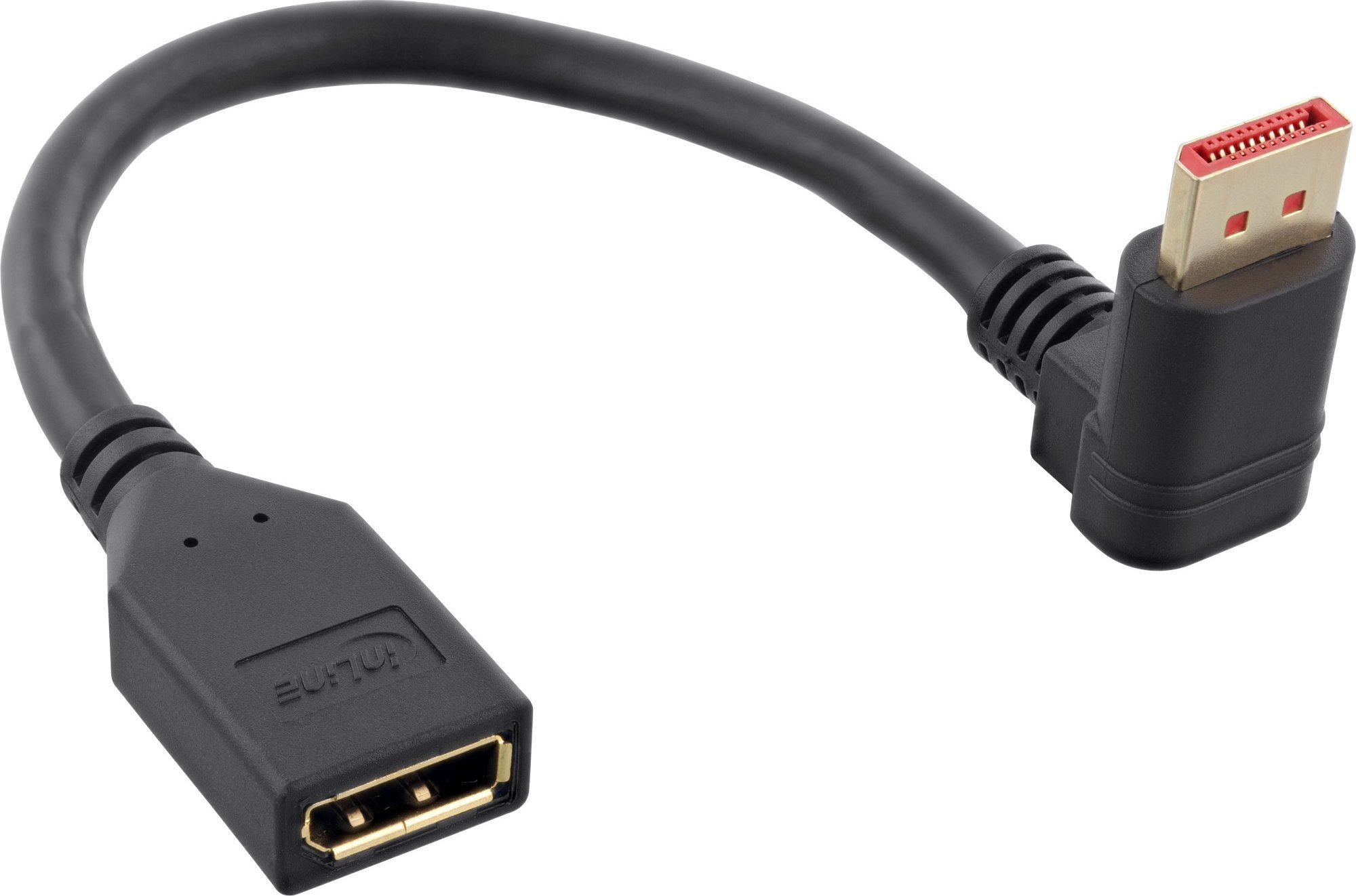 Cable InLine DisplayPort - DisplayPort 0.15m black (17159U)