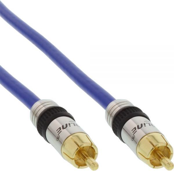 Cable Intos RCA (Cinch) - RCA (Cinch) 15m blue (89815P)