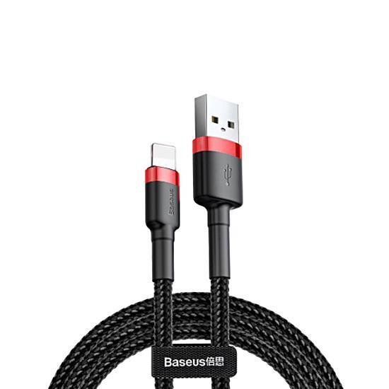 CABLE LIGHTNING TO USB 3M/RED/BLACK CALKLF-R91 BASEUS