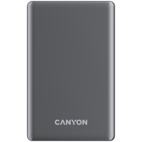 CANYON power bank OnPower 510 slim Magnetic 10000 mAh PD20W Dark Grey|CNS-CPB510DG