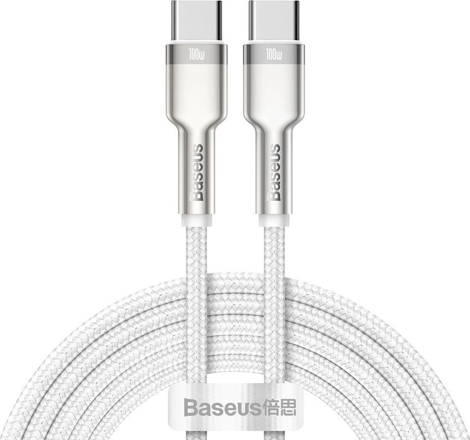 USB cable Baseus USB-C - USB-C 2 m White (baseus_20210316150928)