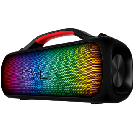 Speaker SVEN PS-360, black (24W, Waterproof (IPx5), TWS, Bluetooth, FM, USB, 3000mA*h)|SV-021740