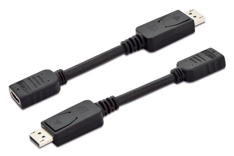 Kabelis Digitus  DisplayPort Adapter/Converter  AK-340400-001-S