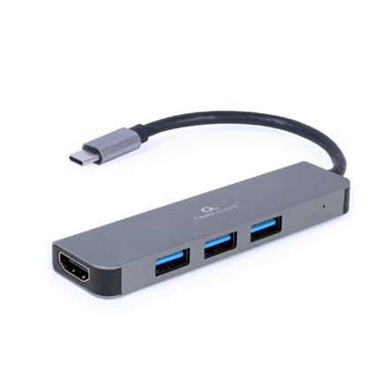 GEMBIRD Multi Port Adapter USB Type C