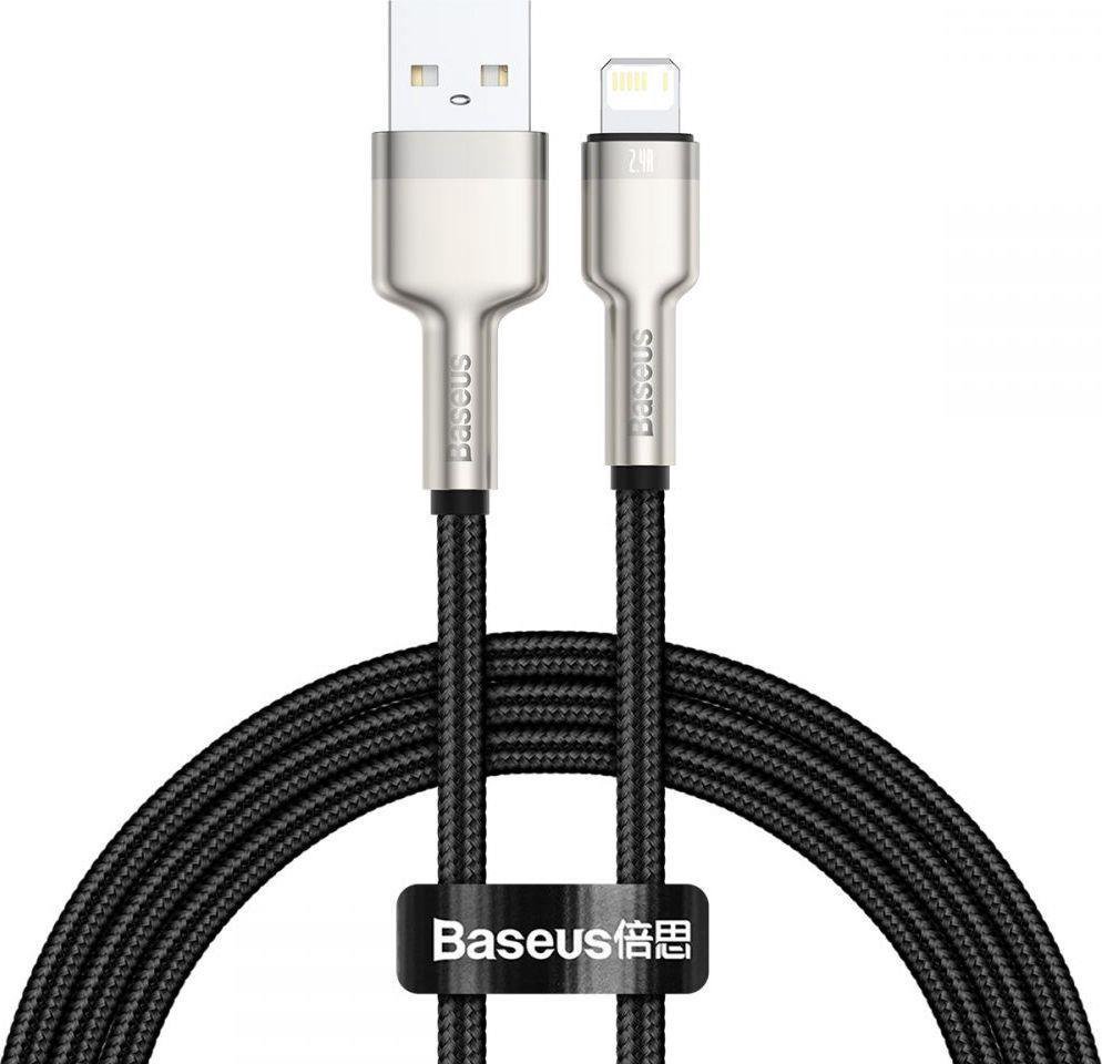 CABLE LIGHTNING TO USB 1M/BLACK CALJK-A01 BASEUS