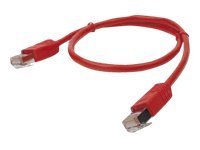 GEMBIRD PP22-2M/R Gembird patchcord RJ45, cat.5e, FTP, 2m, red