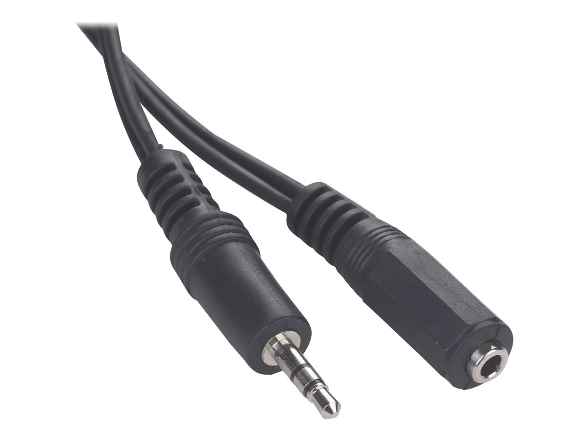 Kabelis GEMBIRD CCA-423-2M extension minijack M/F 2M