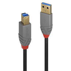 Kabelis LINDY ANTHRA 36744 USB3.2 A-B 5M