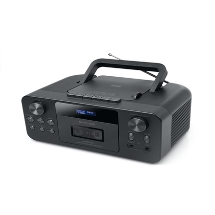 Muse | Portable CD Radio Cassette Recorder With Bluetooth | M-182 DB | AUX in | Black|M-182 DB