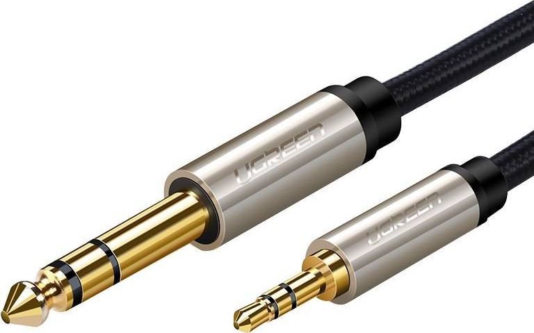 Cable Ugreen Jack 3.5mm - Jack 6.3mm 5m silver (UGR548GRY)