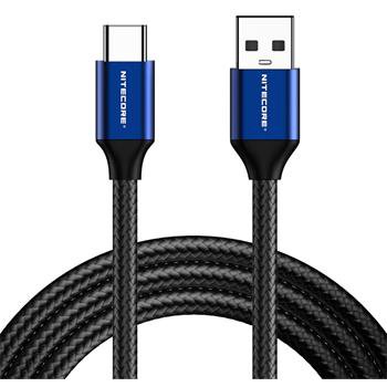 Kabelis NITECORE USB-C TO USB-A 2.0 1M/CHARGING UAC20