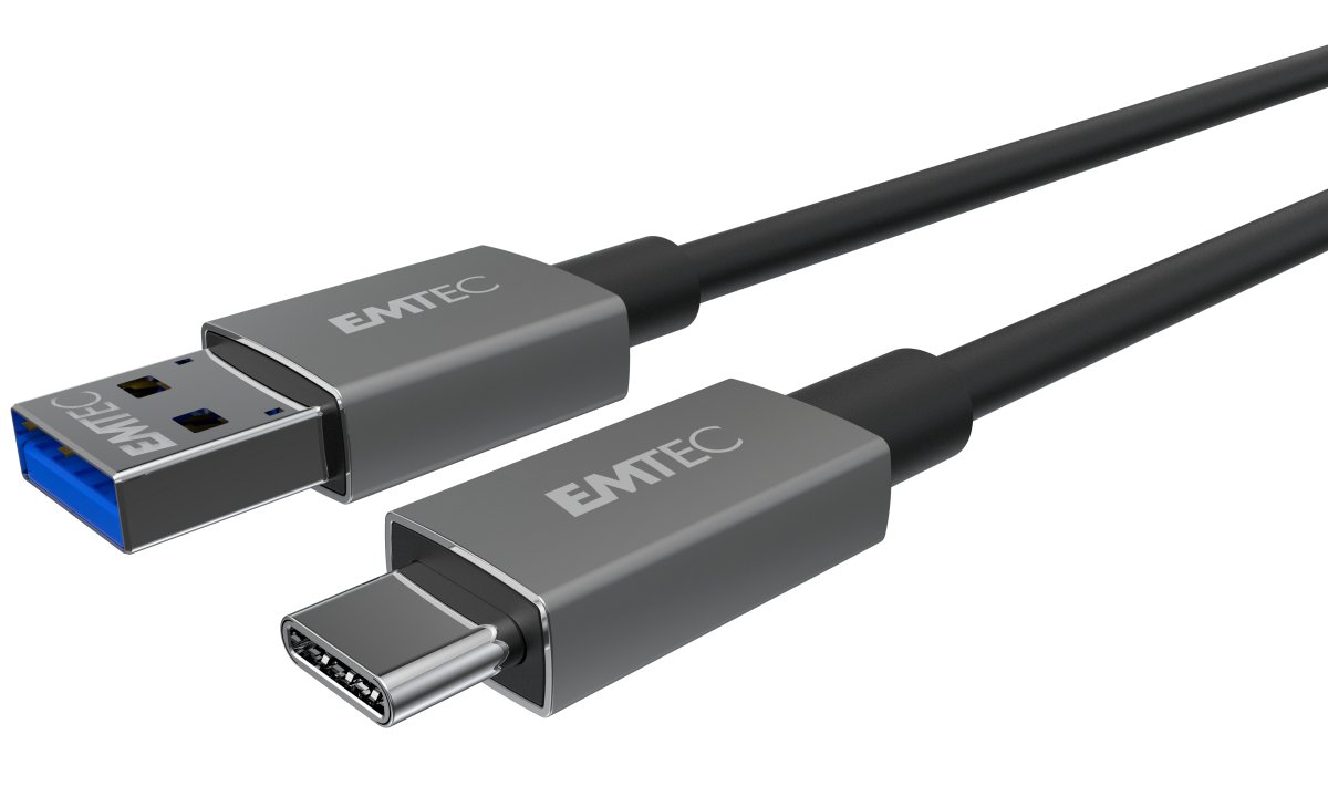 Emtec Cable USB-A to Type-C 1m