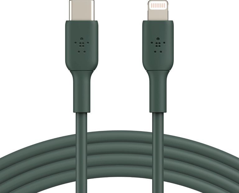 USB cable Belkin USB-C - Lightning 2 m Green (CAA003BT2MBK)
